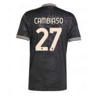 Stroje piłkarskie Juventus Andrea Cambiaso #27 Koszulka Trzeciej 2025-26 Krótki Rękaw